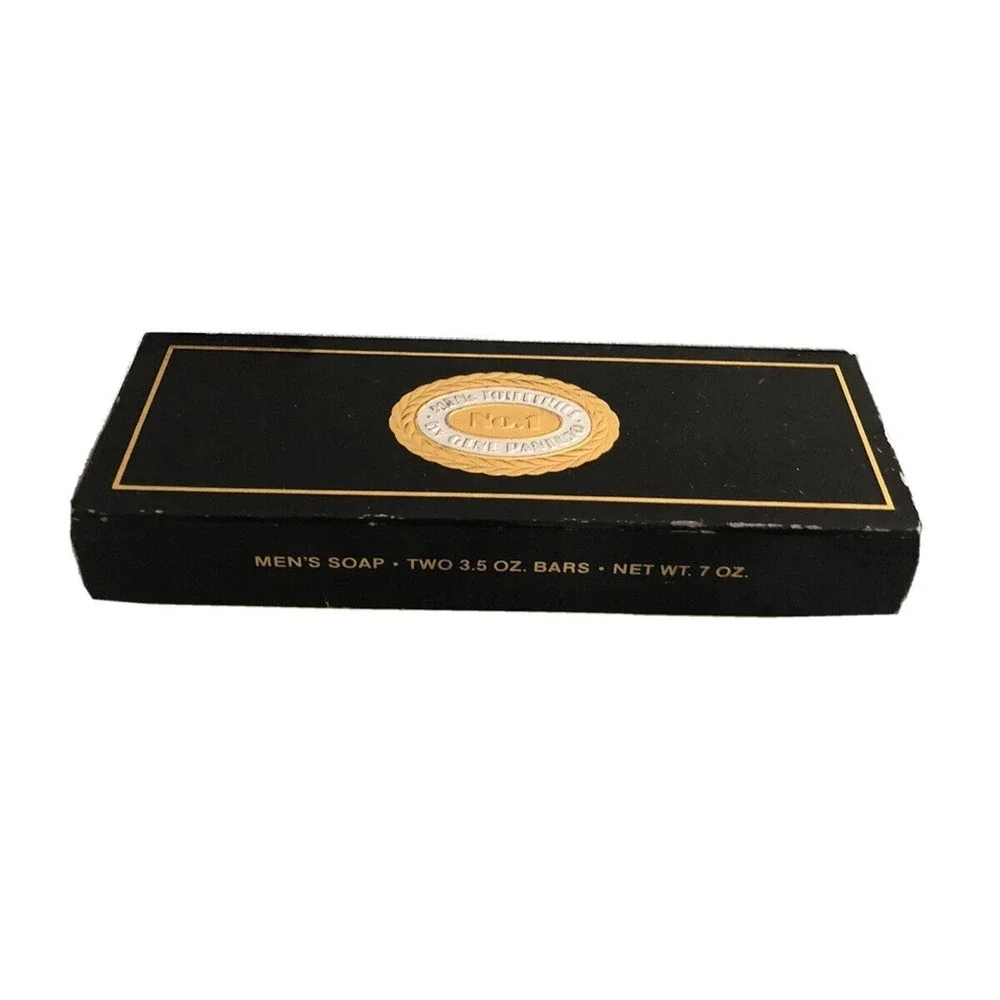 Gene Pantuso No.1 Soap Two 3.5 Oz Bars Vintage New Old Stock A Man’s Soap